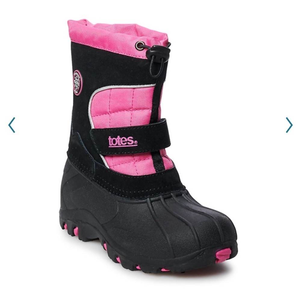 EUC Toddler Girls Totes Snow Boots size 7